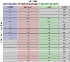 Mens Suit Size Chart Mens Suit Jacket Zoot Suit Suits