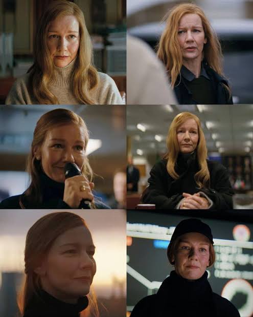 The Unyielding Architect: Sandra Hüller as Eva Stratt, AI generated
