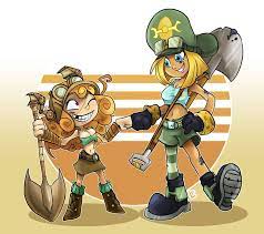 Rayman Adventures Barbara And Cielle By Eggmanfan91 On Deviantart Character Design Rayman Adventures Cartoon