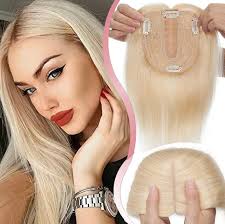 Human Hair Toppers for Women Uk Thinning Hair Real Hair