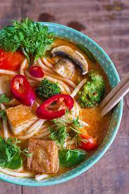 Vegan Laksa Soup Vegetarian Soup Recipes Laksa Soup Recipes Laksa Soup