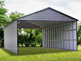 You can choose from two and three car garages, single and triple wide carports, and many more options. Metal Rv Covers Rv Carport Kits And Steel Rv Shelters At Great Prices