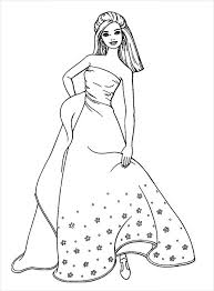 Barbie Stencil Template Free Download Barbie Coloring Barbie Coloring Pages Doll Drawing