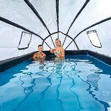 exit frame pool 5 4x2 5x1m mit sonnendach grau otto pool rectangle pool pool steps
