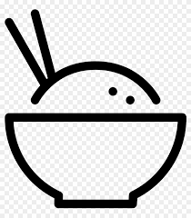 4.draw the handle of a spoon. 28 Collection Of Rice Drawing Png Bowl Of Rice Icon Free Transparent Png Clipart Images Download