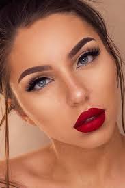 5 Beauty Tips On How To Apply Matte Lipstick Red Lip Makeup Spring Wedding Makeup Wedding Makeup Looks