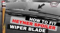 How To Fit Heyner Exclusive Spoiler Wiper Blade Hook Wiper Arm