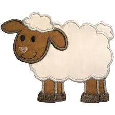 Lamb Applique Design Vyshivalnye Mashiny Odeyala S Applikaciyami Dizajny Vyshivki