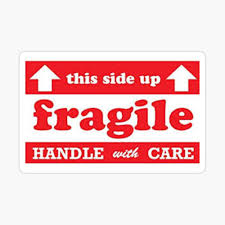 A chromosomal fragile site is a specific heritable point on a chromosome that tends to form a gap or constriction and may tend to break when the cell is exposed to partial replication stress. Diese Seite Nach Oben Zerbrechlich Mit Sorgfalt Handhaben Poster Von Thelazyfarmer Redbubble
