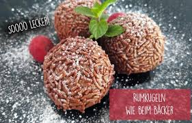 Weltbeste Rumkugeln Wie Vom Backer Rumkugeln Kochen Rezeptideen