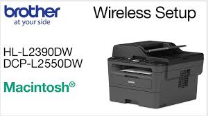 There is almost no waiting time for printed works and saves your work time which can be if this driver is already installed on your computer, then uninstall the old driver first before you install the new driver. Connect Dcpl2550dw To A Wireless Computer Macintosh Youtube
