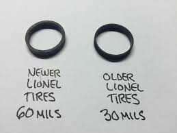 Lionels Thick Rubber Tires O Gauge Railroading On Line Forum