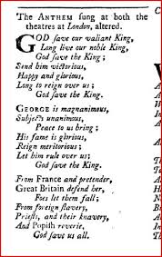 God save the queen we mean it man and there is no future in england's dreaming. Lyrics Center Lyrics To The National Anthem Of England