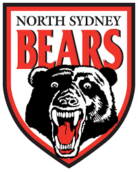 1908 North Sydney Bears Nswrl New South Wales Australia Northsydneybears Nswrl Australia L17459 National Rugby League Rugby Logo Football Team Logos
