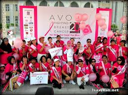 Navigating breast cancer in the workplace. Isaactan Net Kiss Goodbye To Breast Cancer Charity Walk By Avon Putrajaya