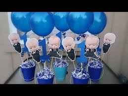 Diy Boss Baby Diy Baby Boy 1st Birthday Decoration Ideas For Boy Diy Boss Baby Centerpiece Boss Baby Party Diy Youtube Baby Boy 1st Birthday Party Baby Birthday Party Boy Baby Boy First Birthday