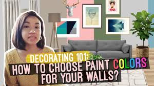 To choose paint color for bedroom. How To Choose Paint Colors For Your Walls Where To Buy Custom Paint In The Philippines Elle Uy Youtube
