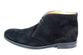 Featuring traditional simple side gussets with plain pull tabs for ease of use, as well as a rounded toe, this boot is minimalist and understated, while still adding a certain charisma. Desert Boots Mens Black Suede Small Size Mens Boots Stravers Shoes