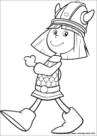 Free printable viking coloring pages. Vicky The Viking Coloring Picture