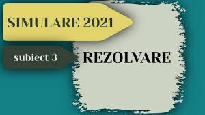 Unul din subiectele de la proba de geografie. Rezolvare Simulare Bacalaureat 2021 Informatica Subiectul 3 Pregatire Bac Youtube