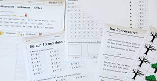 Viele schulen bilden spezielle klassen für kinder, die gar keine oder nur wenige kenntnisse in der deutschen sprache haben, bevor. Arbeitsblatter Selbst Erstellen Tipps Und Tricks Dr Karin Reber