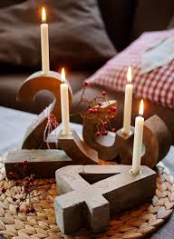 Basteln Mit Beton Zu Weihnachten Adventskranz Selber Basteln Weihnachtsdeko Selber Machen Adventskranz