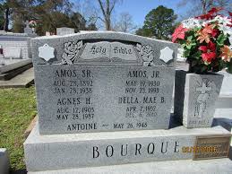 PVT Amos Joseph Bourque Sr. (1892-1938)