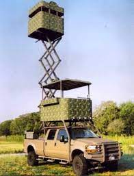 Whaattt Lol Httpwwwbkgdiamondcom Hunters Dream Super Duty Ford Trucknow Thats A Roof Rack Hunting Truck Deer Stand Trucks