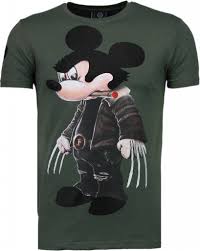 Cookies für das beste kauferlebnis wir nutzten cookies auf unserer website, um dir das bestmögliche kauferlebnis bieten zu können. Local Fanatic Bad Mouse Strass T Shirt Herren Grun Styleitaly De