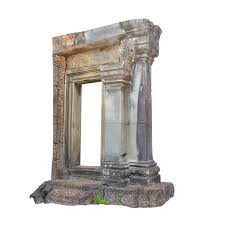 Pillar Gate Temple 8k Obj Ancient Temples Temple Pillars