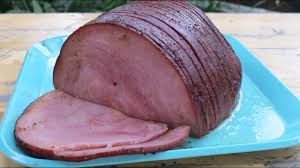 how to smoke a honey glazed ham in the