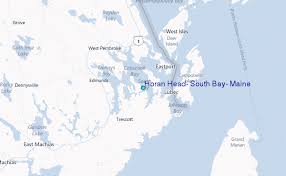Horan Head South Bay Maine Tide Station Location Guide