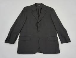 Brioni Size 42 Dark Grey Suit Brioni Size 42 Dark Grey Suit