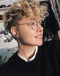 Androgynous hairstyles for long curly hair. Pin On Hair