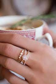 Opal Engagement Ring Boho Chic Wedding And Engagement Rings Cincin Perkawinan Cincin Tunangan Berlian Cincin Perhiasan
