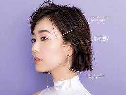 メイク初心者さんへ贈る 必要な基本アテム 今すぐマネできるパーツ別テクニック 美的 com ベースメイク 長めのボブ 似合う前髪
