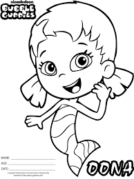 Pypus is now on the social networks, follow him and get latest free coloring pages and much more. Bubble Guppies Coloring Pages Free Oona Coloringz Com Bubble Guppies Coloring Pages Coloring Books Coloring Pages
