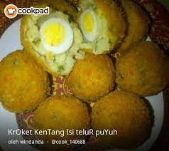 Resep Kroket Kentang Isi Telur Puyuh Oleh Windanda Recipe In 2021 Memasak Kroket Kentang