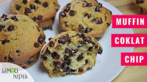 1 sudu kecil baking powder. Muffin Coklat Chip Youtube
