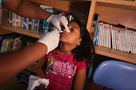 The person conducting the test will insert a long stick with a very soft brush on the end — kind of like a pipe cleaner — up your nose and. Nasal Coronavirus Vaccines May Work Better Than Injected Ones Researchers Say The New York Times