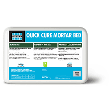 quick cure mortar bed laticrete