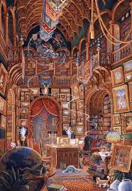 Ravenhair S Library Fantasy Fantasy Artwork Art