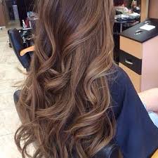 Pin By Clarck S Hairstyle On Prom 2017 Hair Styles Brown Wavy Hair Colored Hair Tips