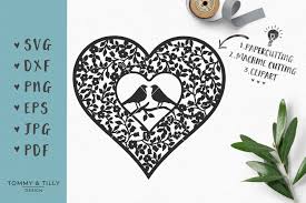 Free transparent love birds vectors and icons in svg format. Love Birds Vintage Heart Svg Eps Dxf Png Jpg Pdf Cut File 84141 Svgs Design Bundles
