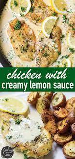 30 Minute Creamy Lemon Chicken Cooking For My Soul Recipe Lemon Chicken Recipe Best Chicken Recipes Creamy Lemon Chicken
