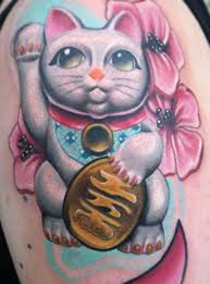 Ý nghĩa hình xăm mèo thần tài và daruma. 99 Hinh XÄƒm Meo Tháº§n Tai Tattoo May Máº¯n Nháº­t Báº£n Ä'áº¹p Nháº¥t