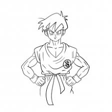 Dragonball z anime coloring page. Top 20 Free Printable Dragon Ball Z Coloring Pages Online