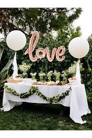 Rose Gold Love Mylar Balloon For Baby Showers And Bridal Shower Decor Wedding Balloons Bridal Shower Decorations Engagement Balloons
