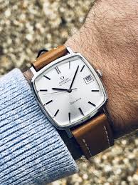 Omega Geneve Geneva Square Dial Men S Swiss Made Vintage Watch Vintage Watches Watches Unique Vintage Omega