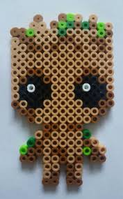 Baby Groot Aus Perler Perlen Gemacht Perler Bead Templates Easy Perler Bead Patterns Hama Beads Design